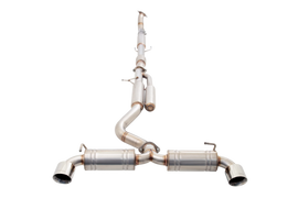 Sistema di scarico cat-back XFORCE 3 acciaio inox 304 - Toyota GR Yari