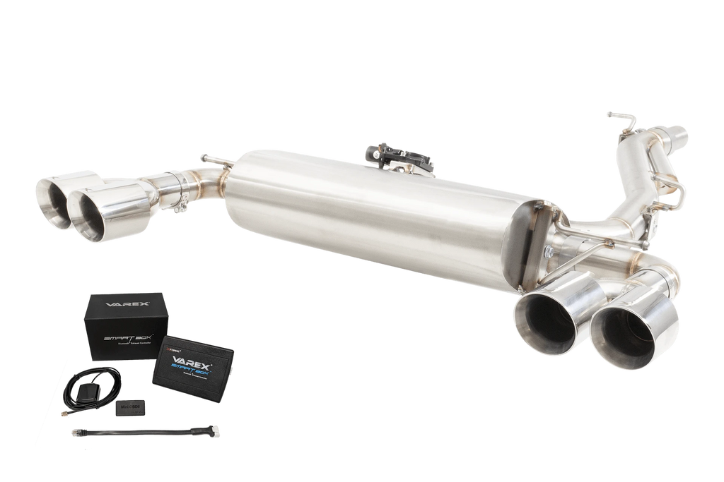 Sistema di scarico cat-back Varex XFORCE 3 con Smartbox Bluetooth acci