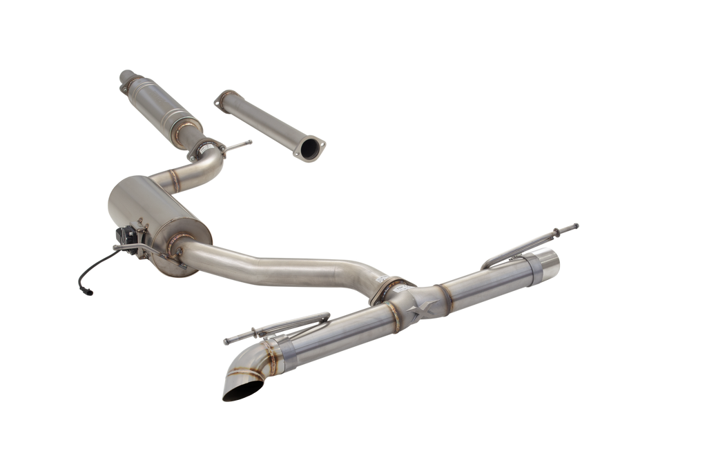 Sistema di scarico cat-back Varex XFORCE 3 acciaio inox 304 - Volkswag