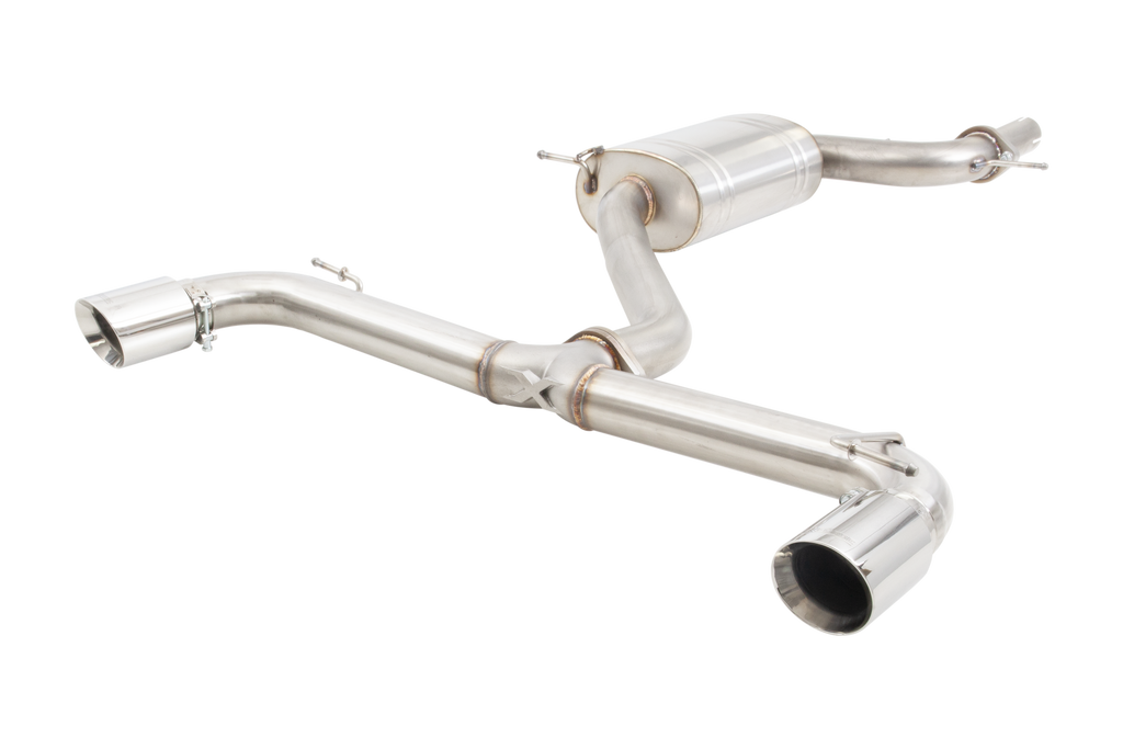 Sistema di scarico cat-back XFORCE 3 acciaio inox 304 - Volkswagen Gol