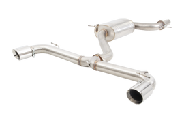 Sistema di scarico cat-back XFORCE 3 acciaio inox 304 - Volkswagen Gol
