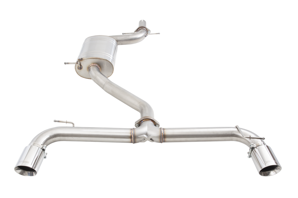 Sistema di scarico cat-back XFORCE 3 acciaio inox 304 - Volkswagen Gol