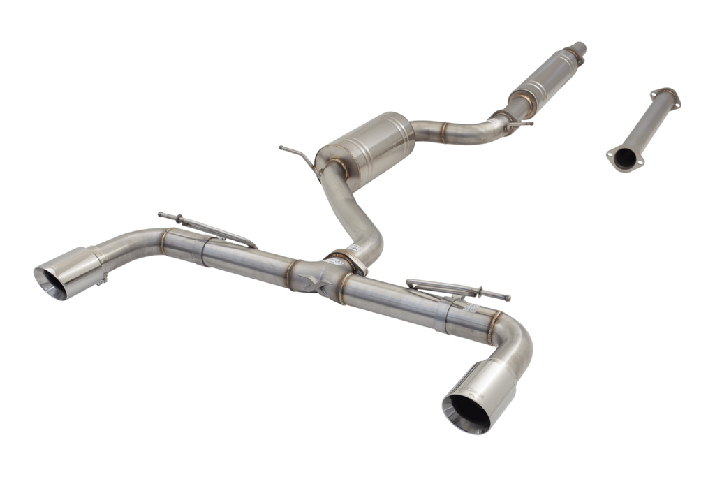 Sistema di scarico cat-back XFORCE 3 acciaio inox 304 - Volkswagen Gol
