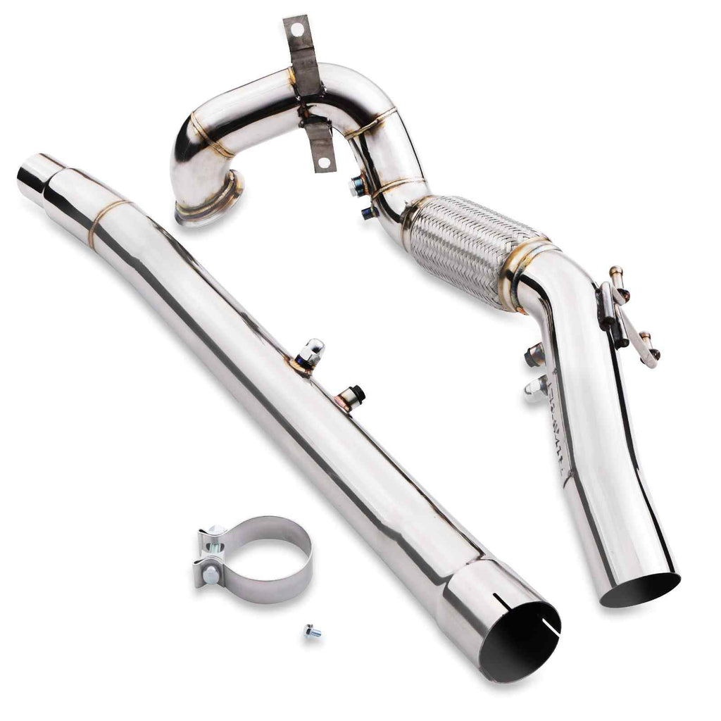 Downpipe Decat 3" Volkswagen Golf R MK7 13-20 - foto 4