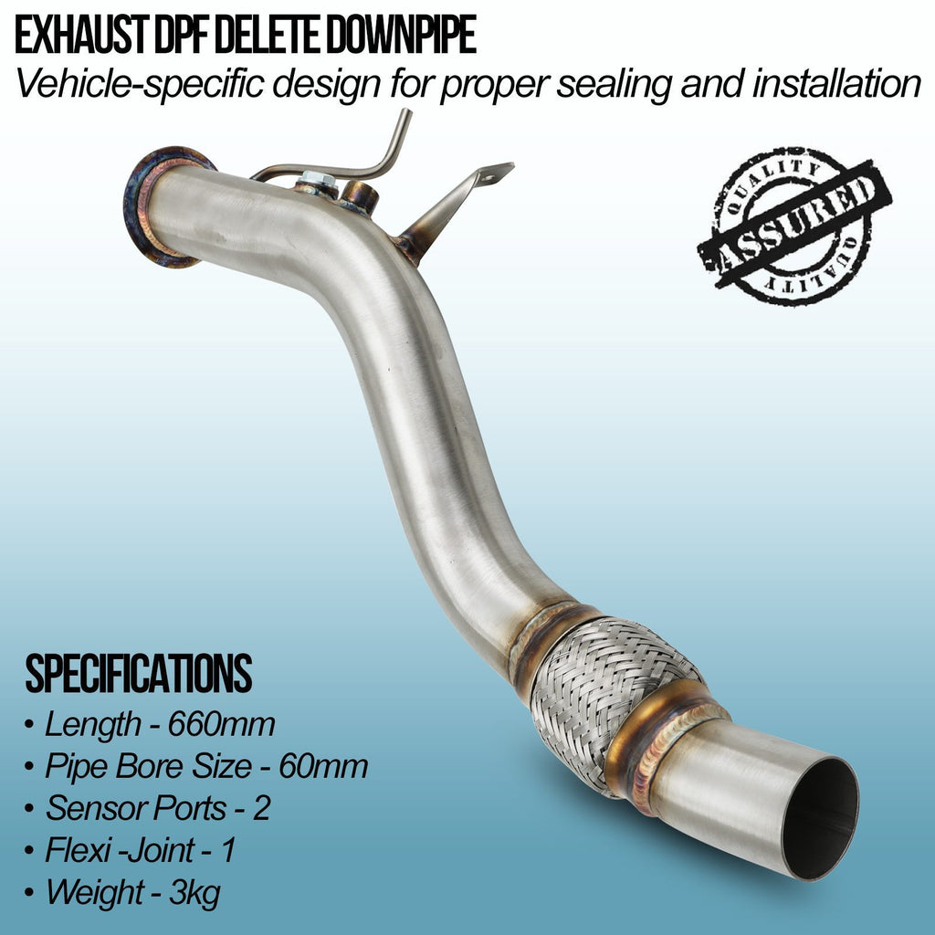 Downpipe Elimina DPF BMW 1 Series N47 E82 / E88 & E81 / E87 07-13 - foto 2