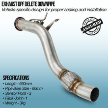 Downpipe Elimina DPF BMW 1 Series N47 E82 / E88 &amp; E81 / E87 07-13 - foto 2