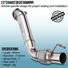 Downpipe Decat 2.5" BMW Serie 3 F30 F31 316i N13 12-18 - foto 2