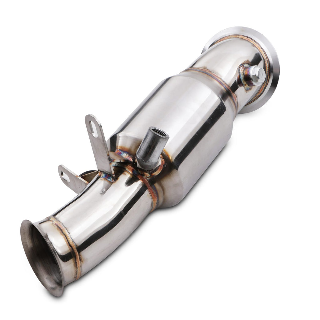 Downpipe con Catalizzatore Sportivo 200 Celle 3" BMW Serie 3 F30 F31 F34 335i 335ix 13-16 - foto 5