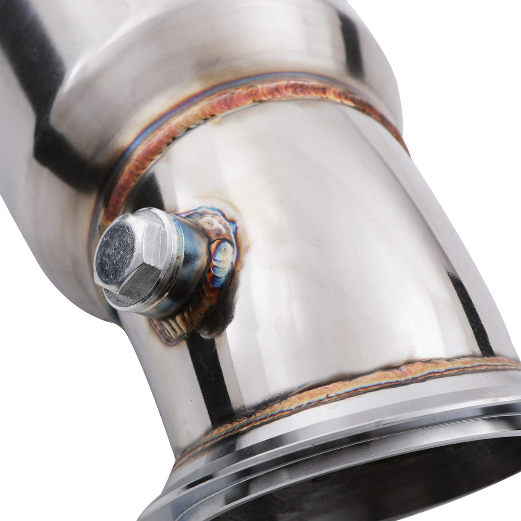 Downpipe con Catalizzatore Sportivo 200 Celle 3" BMW Serie 4 F32 F33 F36 435i 435ix 13-16 - foto 4