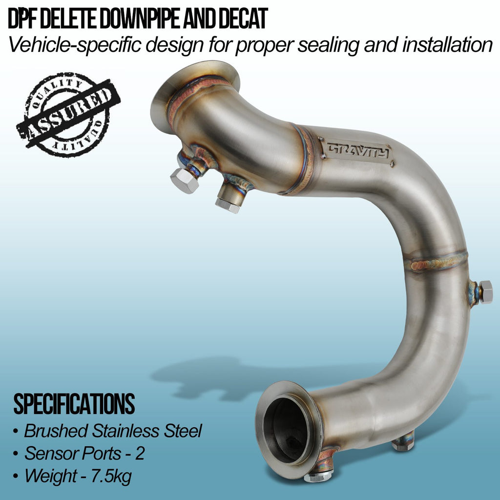 Downpipe Elimina DPF e Decat Skoda Octavia 5E 1.6 / 2.0 TDI CR 12-19 - foto 2