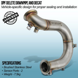Downpipe Elimina DPF e Decat Skoda Octavia 5E 1.6 / 2.0 TDI CR 12-19 - foto 2