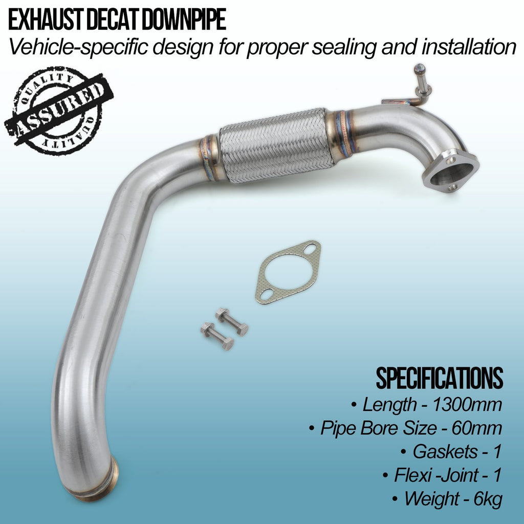Downpipe Decat Ford Fiesta Mk6 1.6 TDCi 04-08 - foto 2