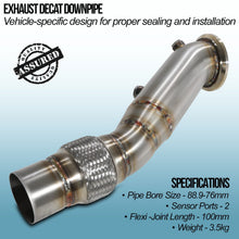 Downpipe Decat BMW 2 Series F22 220i 230i B48 15-18 - foto 3