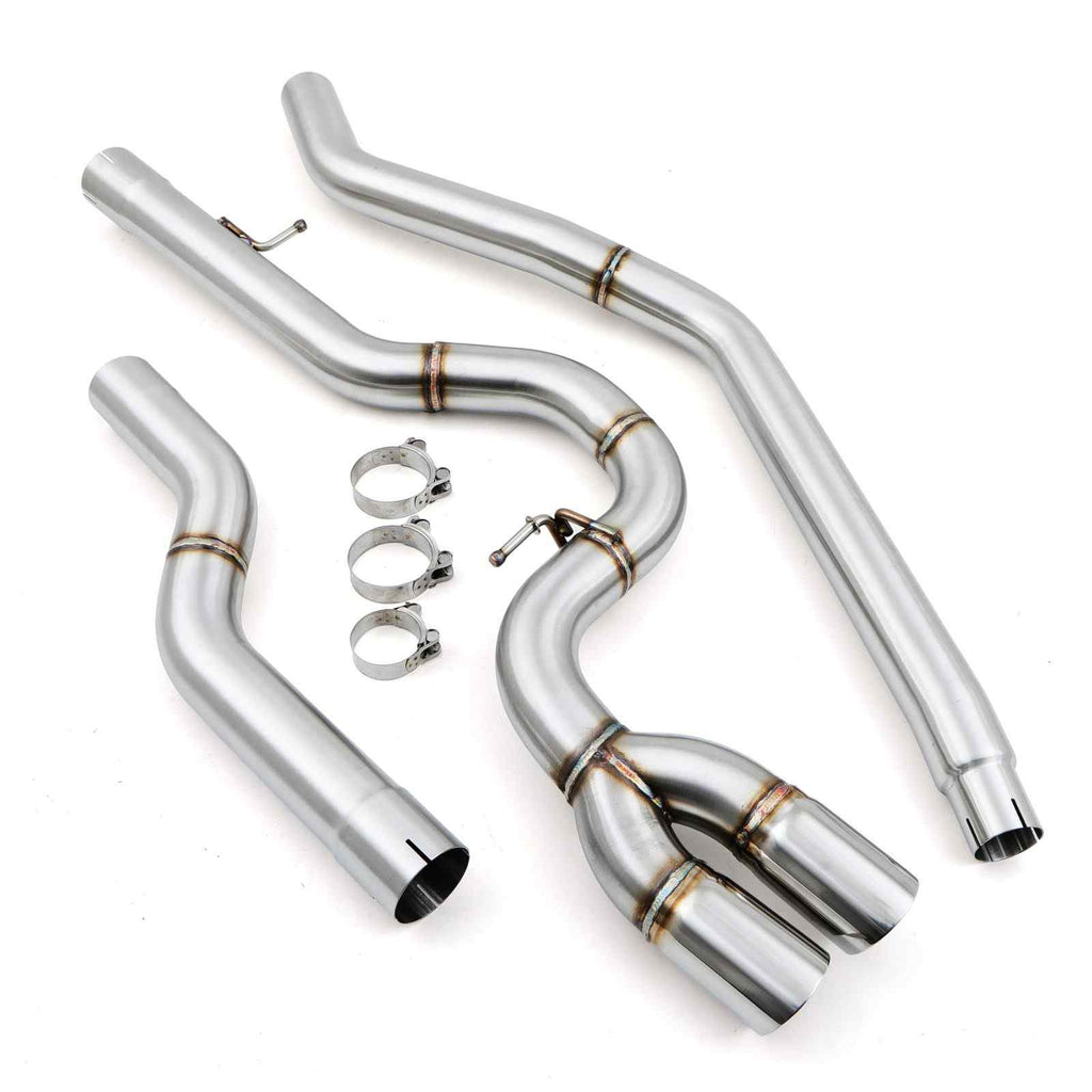 Sistema di Scarico Cat Back 2.75" BMW Serie 1 E87 118d 120d 03-07 - foto 3