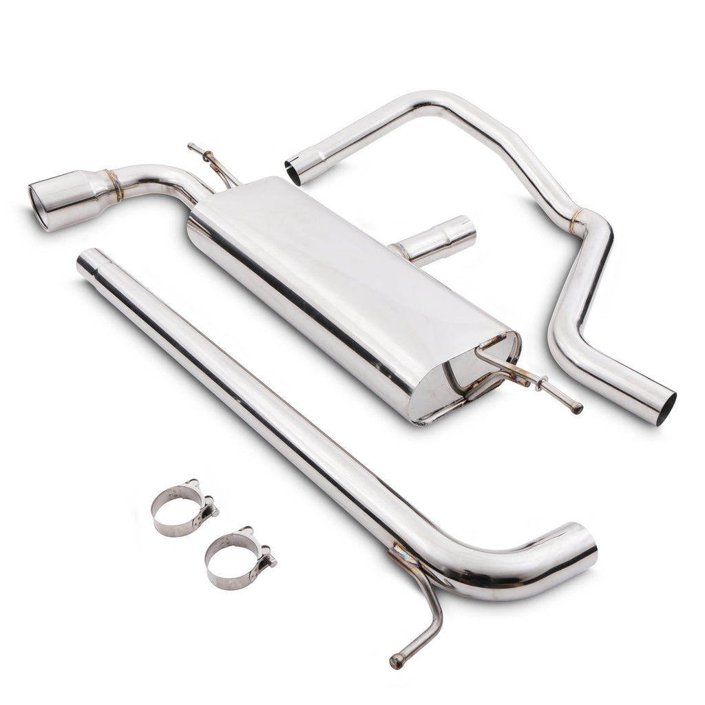 Impianto di Scarico Cat Back 2.25" Seat Leon MK3 5F 1.0 TSI / 1.2 TSI / 1.4 TSI / 1.5 TSI 2012-2020 - foto 3