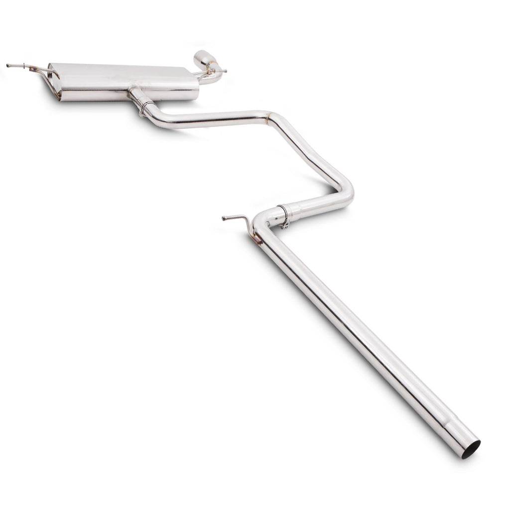 Impianto di Scarico Cat Back 2.25" Seat Leon MK3 5F 1.0 TSI / 1.2 TSI / 1.4 TSI / 1.5 TSI 2012-2020 - foto 2
