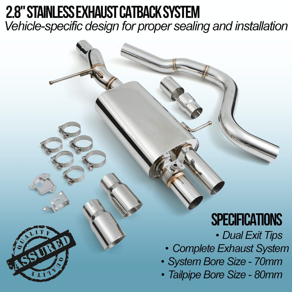 Impianto di Scarico Cat Back Elimina GPF Ford Fiesta ST MK8 1.5 Ecoboost 18-24 - foto 3