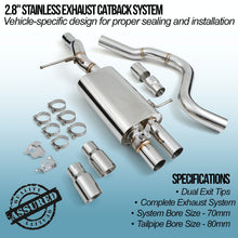 Impianto di Scarico Cat Back Elimina GPF Ford Fiesta ST MK8 1.5 Ecoboost 18-24 - foto 3