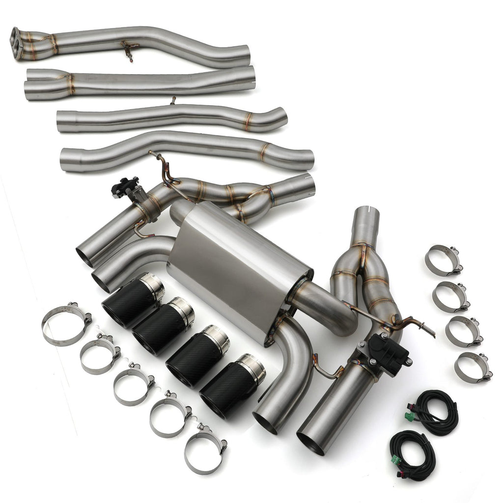 Impianto di Scarico Cat Back BMW F80 M3 / F82 F83 M4 S55 3.0T 14-20 - foto 3