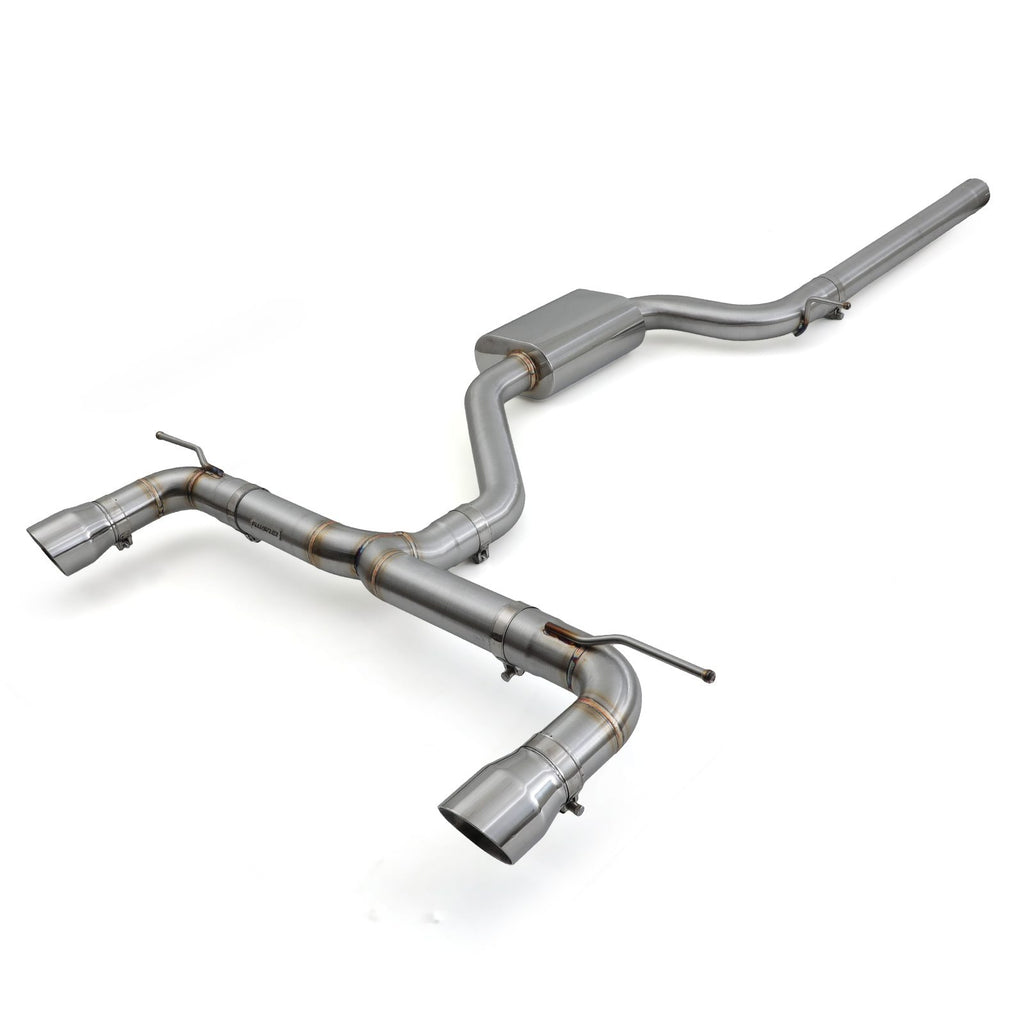 Impianto di Scarico Cat Back Doppia Uscita VW Volkswagen Golf MK7 / MK7.5 GTI 2.0 TSI 2013-2020
