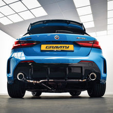Load image into Gallery viewer, https://www.gravityperformance.co.uk/wp-content/uploads/2025/02/F40-GPF-Exhaust-FITTED-1-GRAV.jpg