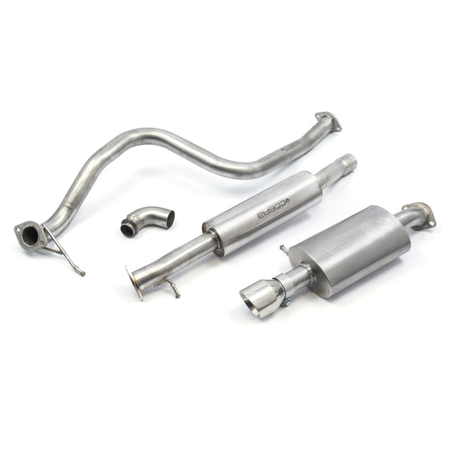 Scarico Sportivo Cat Back Cobra Sport per Ford Fiesta (Mk8) 1L EcoBoost Titanium