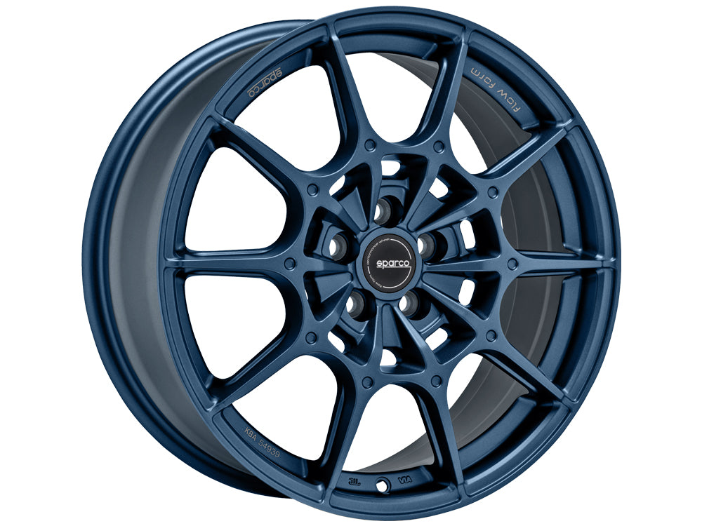Cerchio in Lega SPARCO FF2 18x8 ET40 5x114.3 MATT BLUE