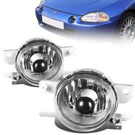 Fari Fendinebbia SK-Import Lente Trasparente Honda CRX Del Sol EG EH 1992-1998