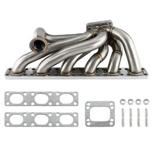 Carica l'immagine nel visualizzatore di Gallery, Collettore Turbo Top Mount T3/T4 BMW E30 E34 M50 M52 M54 S50 S52 - foto 4
