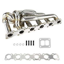 Carica l'immagine nel visualizzatore di Gallery, Collettore di Scarico FMIC.Pro Nissan Skyline GT-R RB Top Mount T4 Twin Scroll - foto 1