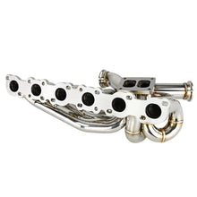 Carica l'immagine nel visualizzatore di Gallery, Collettore di Scarico FMIC.Pro Nissan Skyline GT-R RB Top Mount T4 Twin Scroll - foto 4
