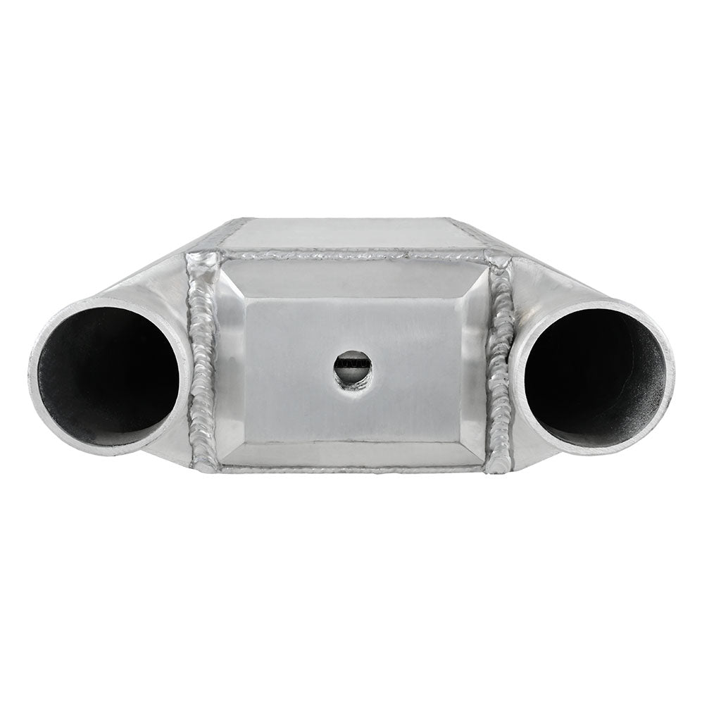 Intercooler ad acqua universale JRspec 270x160x120mm uscita superiore - attacchi