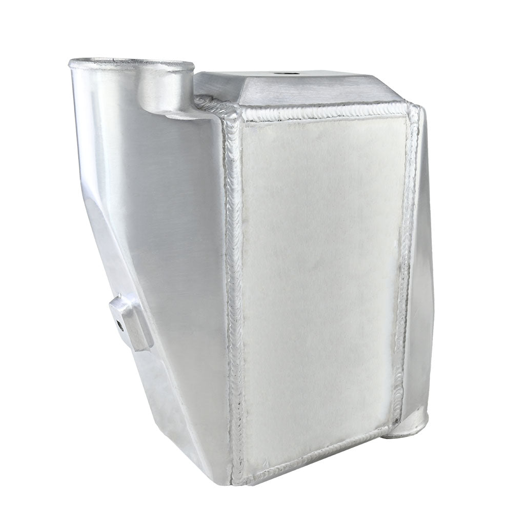 Intercooler ad acqua universale JRspec 270x160x120mm uscita asimmetrica - vista laterale