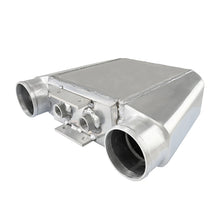 Carica l'immagine nel visualizzatore di Gallery, Intercooler ad acqua universale JRspec 260x230x120mm uscita superiore - dettaglio
