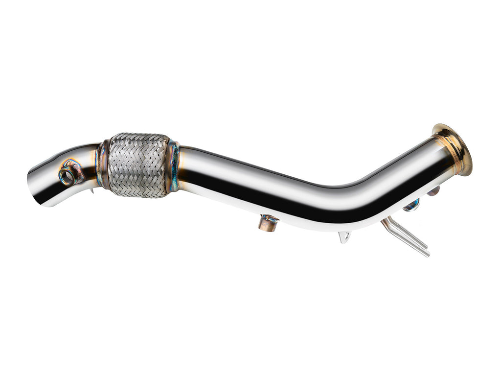 Dettaglio flangia del downpipe FMIC.Pro per BMW X3 F25 B47