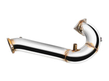 Carica l'immagine nel visualizzatore di Gallery, Dettaglio flangia e attacchi sensore del downpipe FMIC.Pro Audi V6 TDI