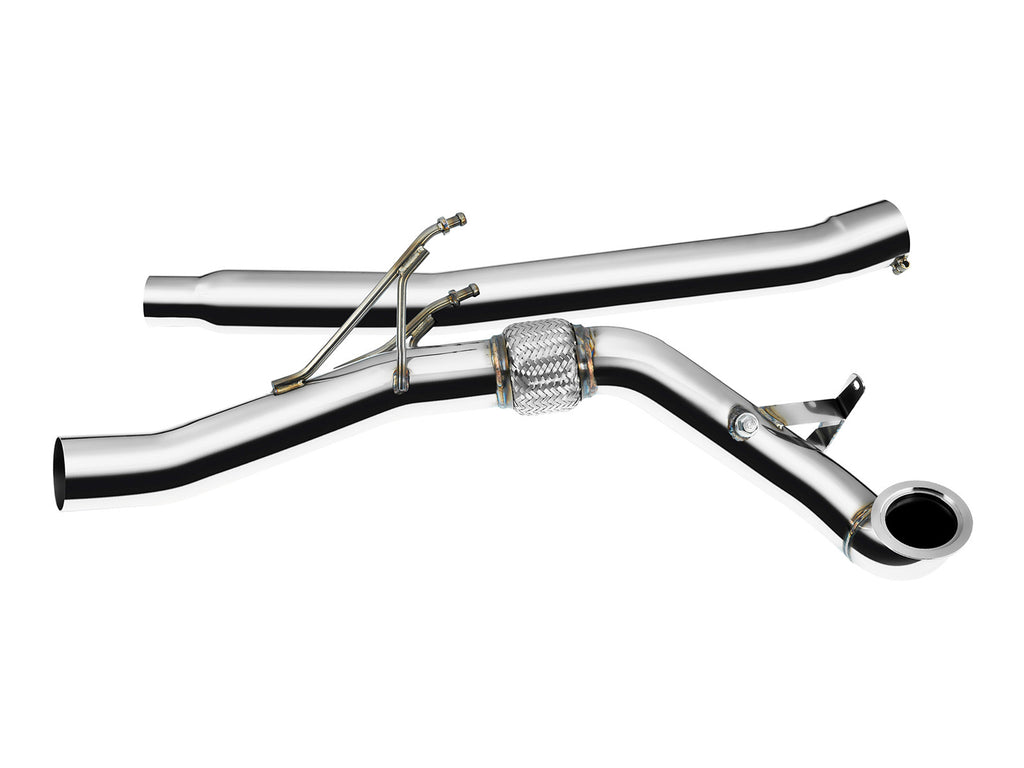Dettaglio flangia del downpipe FMIC.Pro per 2.0 TSI MQB