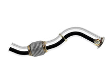 Carica l'immagine nel visualizzatore di Gallery, Dettaglio del downpipe decat FMIC.Pro da 63,5 mm per BMW E90 318d