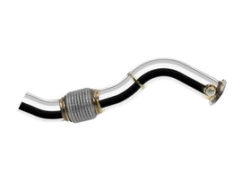 Dettaglio del downpipe decat FMIC.Pro da 63,5 mm per BMW E90 318d