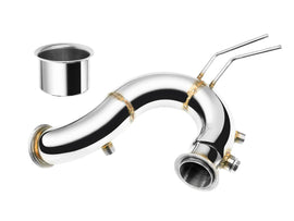 Downpipe FMIC.Pro 63,5 mm in acciaio inox per Golf 7 e A3 8V TDI