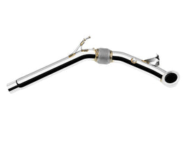 Dettaglio del downpipe FMIC.Pro per motori TSI MQB