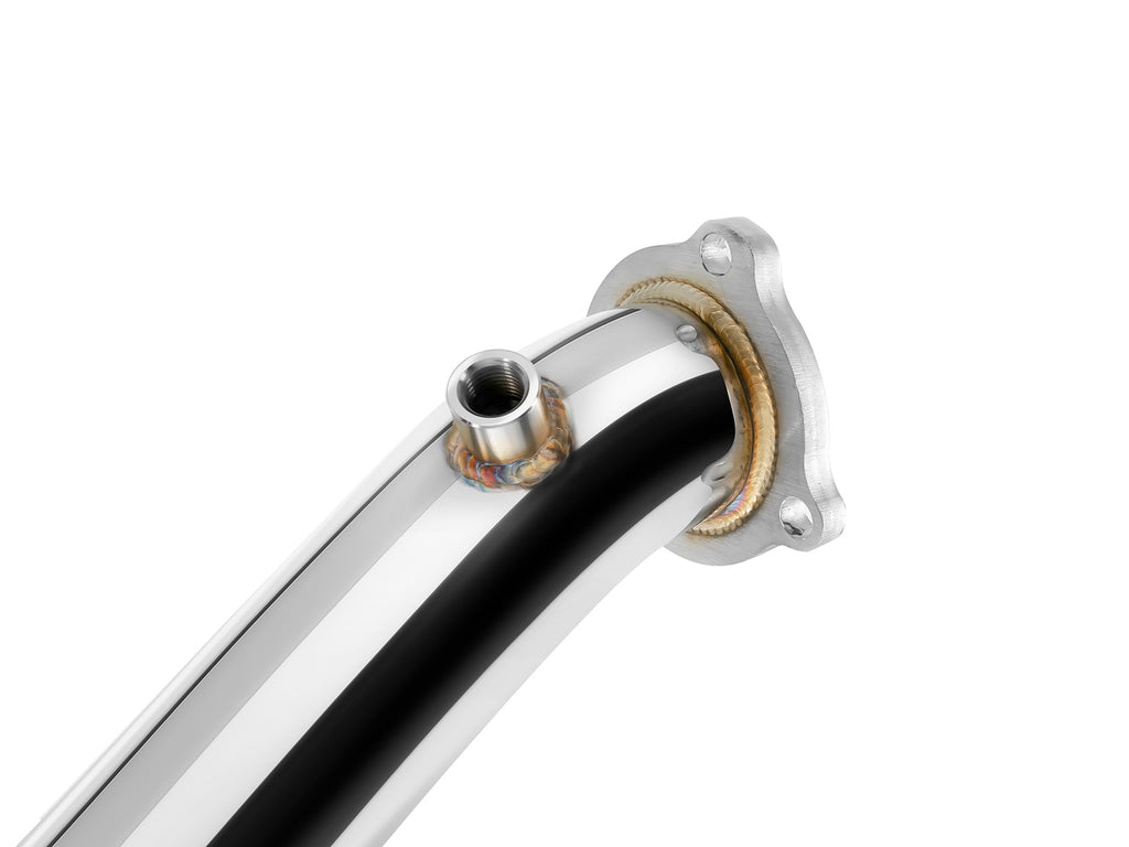 Dettaglio del downpipe FMIC.Pro per Audi Q5 8R 3.0 TDI