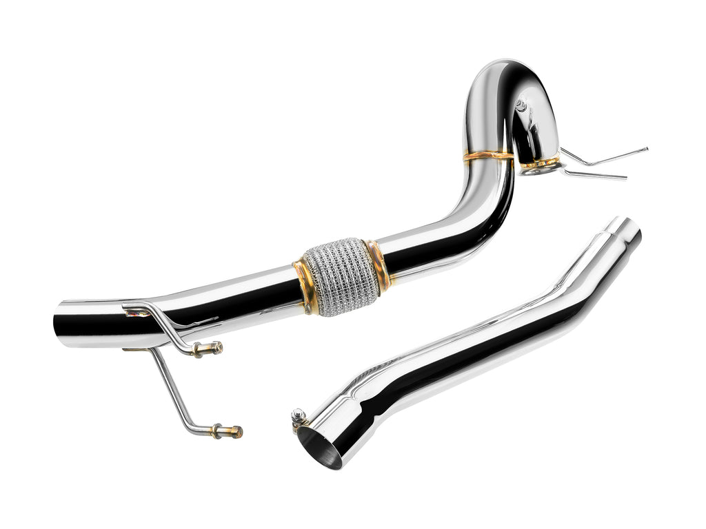 Dettaglio flangia del downpipe FMIC.Pro per VAG 1.9 e 2.0 TDI