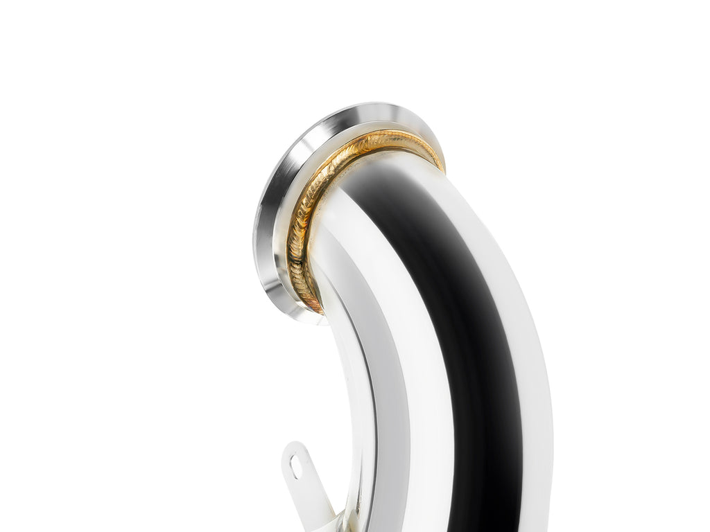 Downpipe FMIC.Pro con silenziatore per Octavia RS Mk3 vista completa