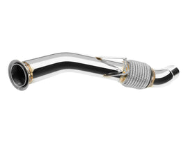 Dettaglio del downpipe decat FMIC.Pro da 63,5 mm per BMW 2.0d M47N2