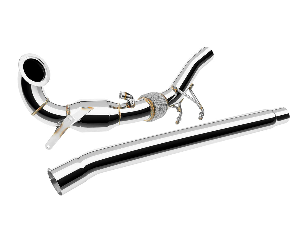 Downpipe FMIC.Pro con catalizzatore 200 celle per Golf 7 R e Audi S3 8V