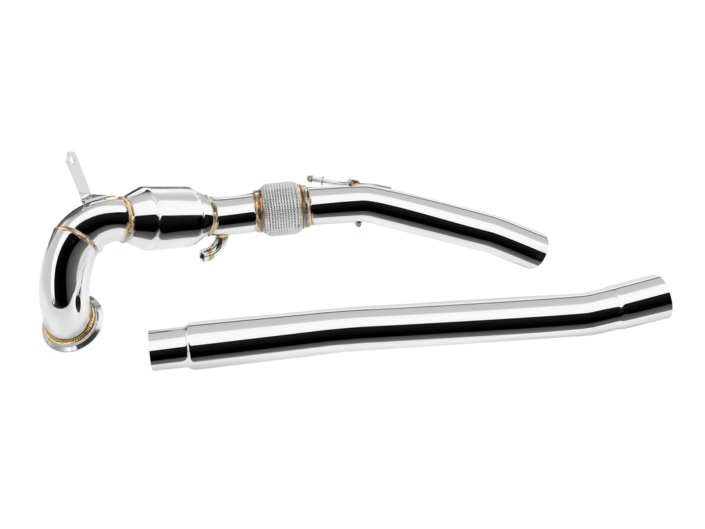 Dettaglio del catalizzatore high-flow del downpipe FMIC.Pro 2.0 TSI