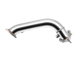 Dettaglio degli attacchi del downpipe decat FMIC.Pro Audi A4 2.7 TDI