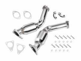 Downpipe FMIC.Pro in acciaio inox con silenziatore per Nissan 370Z