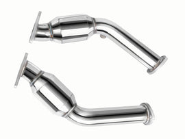 Dettaglio del downpipe FMIC.Pro 63,5 mm per Nissan 370Z
